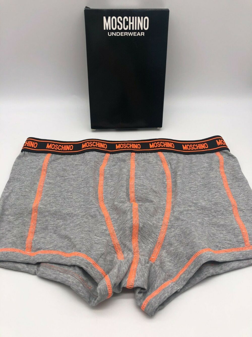 Moschino Men's Underwear Cotton Brief Logo V4729 8119 0489 Size EUR S